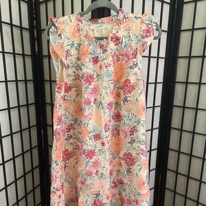Loft New with tags size large petite dress. Floral print perfect for summer!